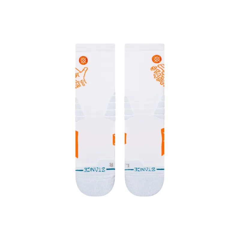 Stance Basketball Socks Unisex 1 Pack Light Blue-0