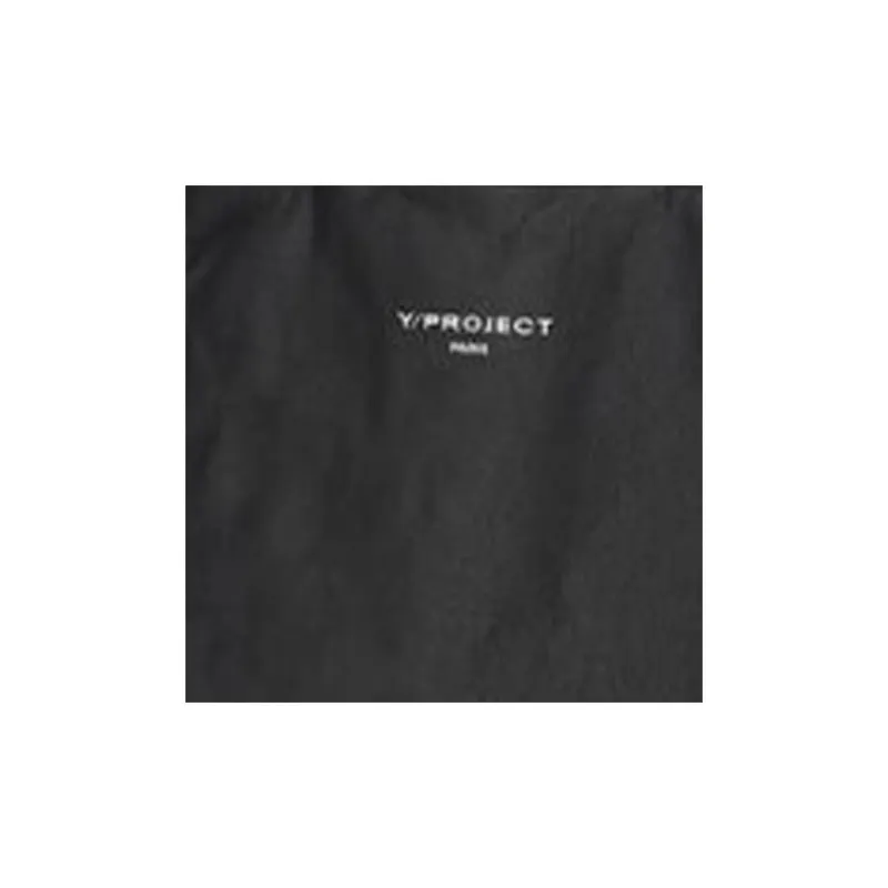 YProject Leather Double-Sided Handbag Regular Women's Black-4