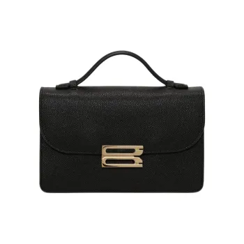 Victoria Beckham Calfskin Shoulder Bag Women's Black