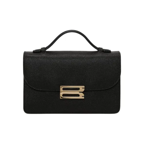 Victoria Beckham Calfskin Shoulder Bag Women's Black