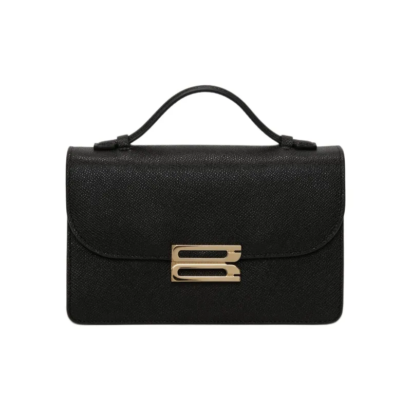 Victoria Beckham Calfskin Shoulder Bag Women's Black-0