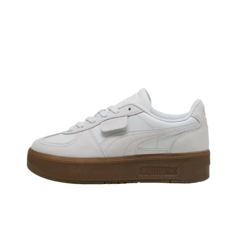 PUMA Palermo Slip Resistant Low Top Running Shoes Women's White-0