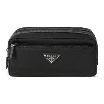 PRADA Recycled Nylon Toiletry Bag Men's Black
