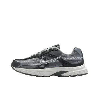 Nike Initiator Anti Slip Wear Resistant Low Top Running Shoes Men's Black Gray Color
