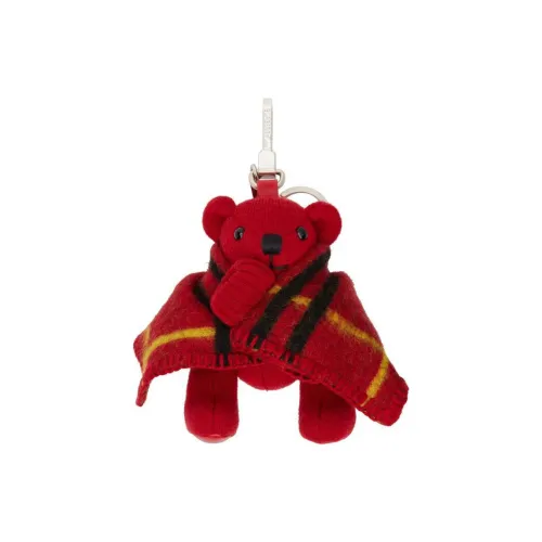 Burberry Wool, Cashmere Keychains Unisex Red