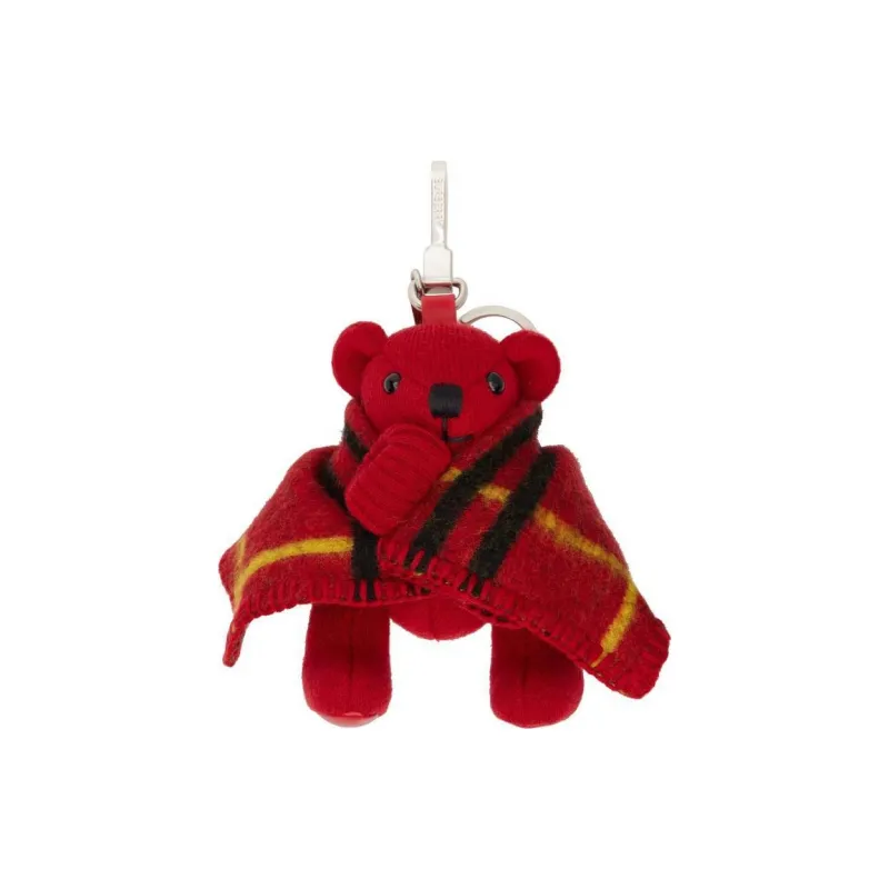 Burberry Wool, Cashmere Keychains Unisex Red-0