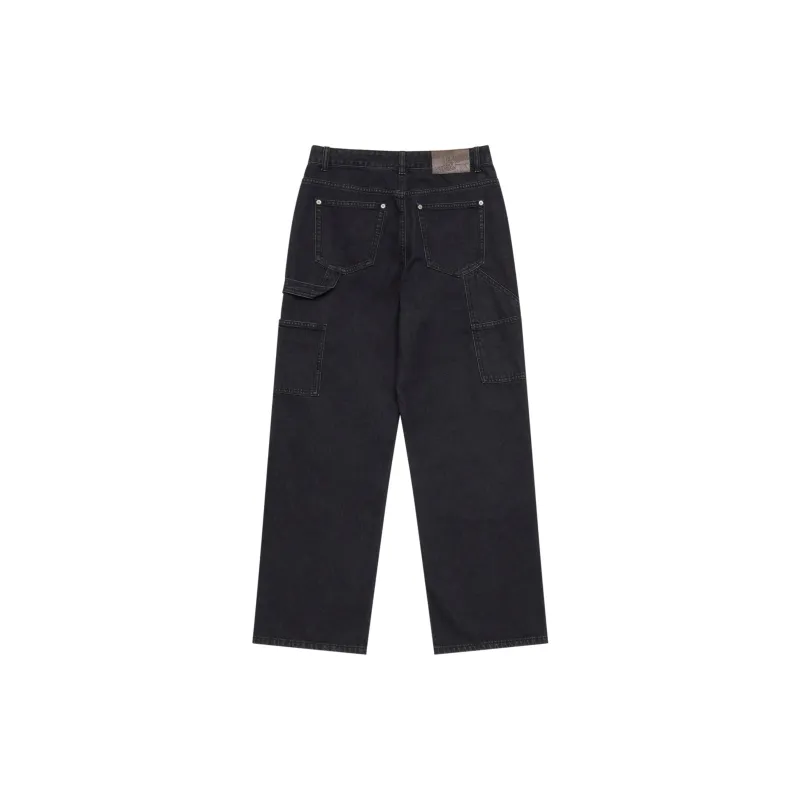 MLB New York Yankees Basic Collection SS25 Jeans Men's Black-1