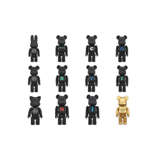 BE@RBRICK X The Conveni X Fragment Black
