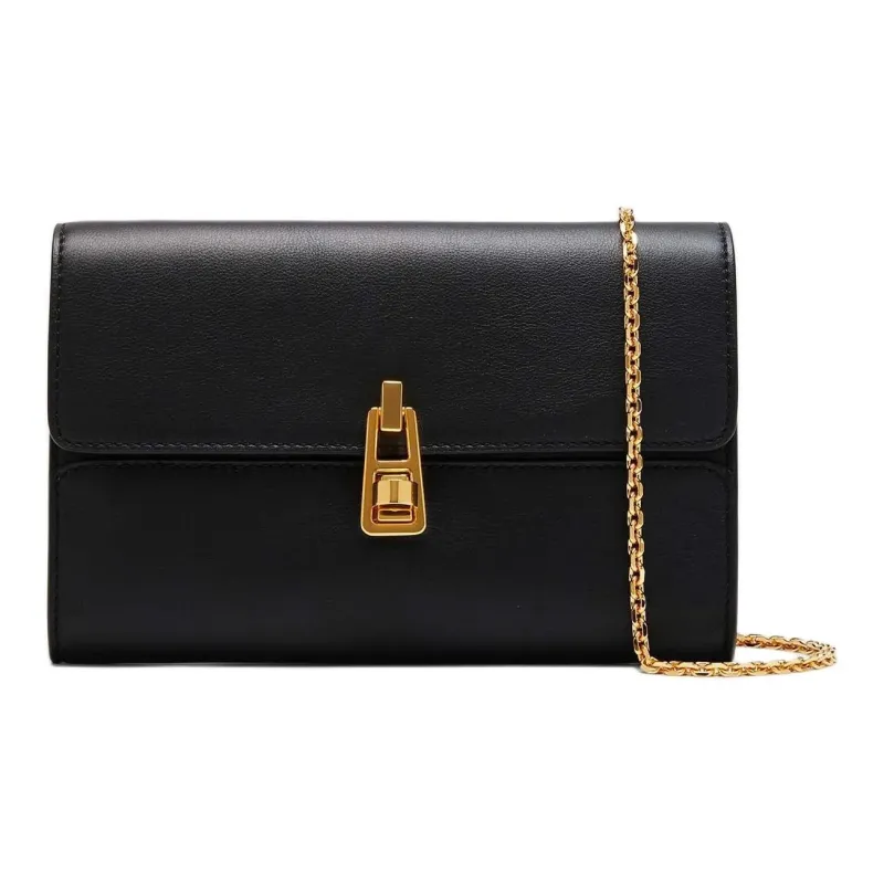 COCCINELLE Magie Smooth Leather Crossbody Bag, Shoulder Bag Women's Black-0