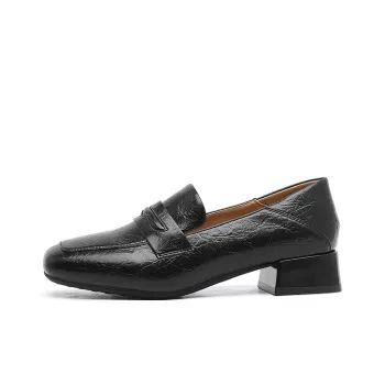 DAPHNE Loafers Women's Black/Beige