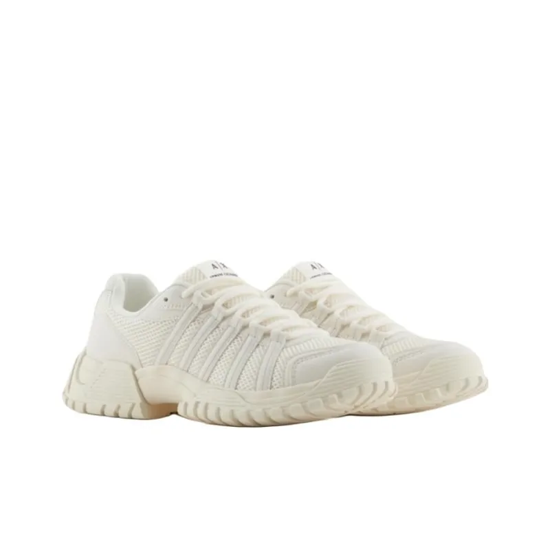 ARMANI EXCHANGEAE Low Top Casual Shoes Men's Ecru-2