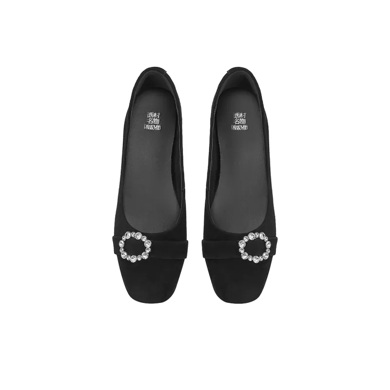 XICUNMINGWU Block Heel High Heels Women's-3