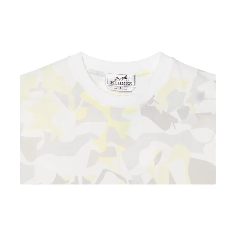 HERMES T Shirts Men Light Gray-6