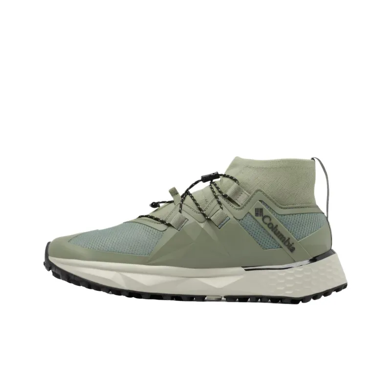Columbia Facet 75 Slip-Resistant Mid-Top Casual Shoes Men's Plum Green-0