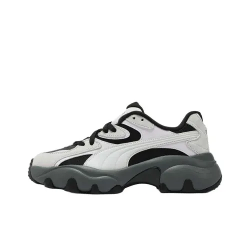 PUMA Pulsar Non slip Lightweight Low Top Casual Shoes Women's Gray Black