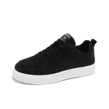 TONYBEAR Black Warrior, Low Top Skateboard Shoes Men's