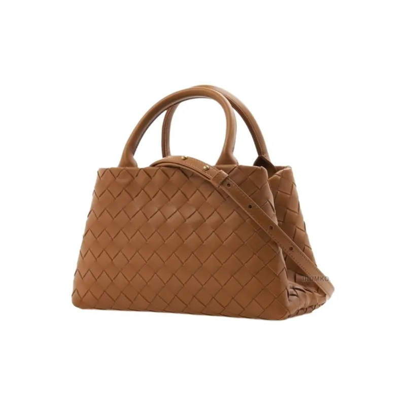 Bottega Veneta Nappa Leather Tote Bag, Shopping Bag, Shoulder Bag, Crossbody Bag, Handbag Women's Camel-1