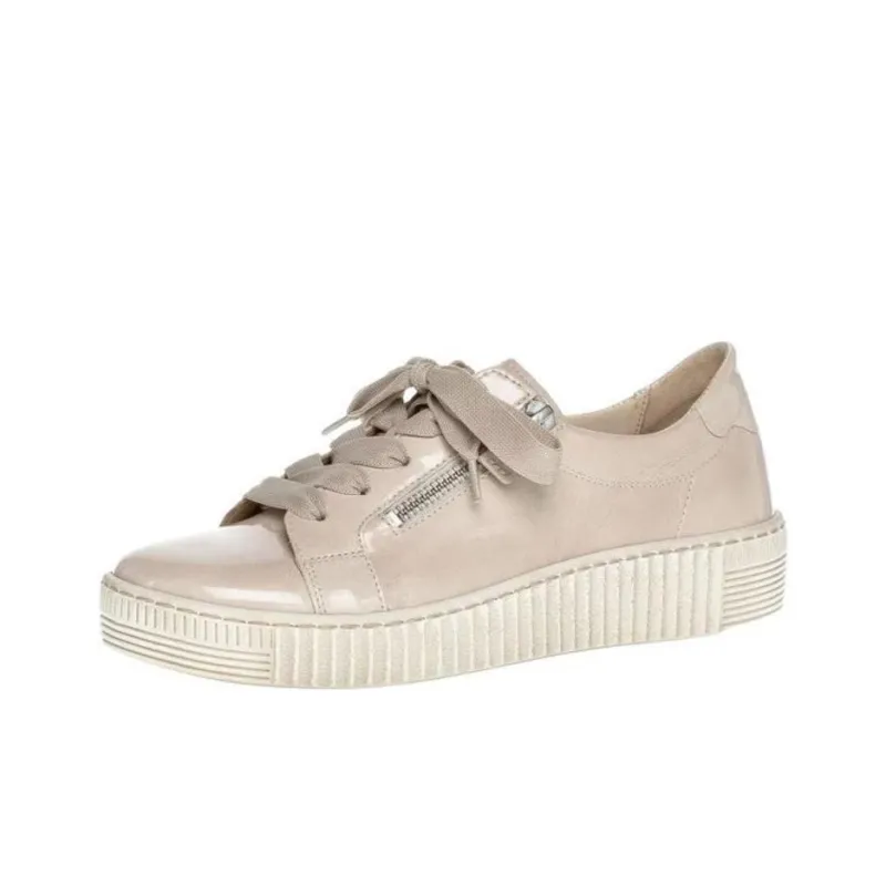 Gabor Fashion Low Top Skateboard Shoes Women's Light Umber-2