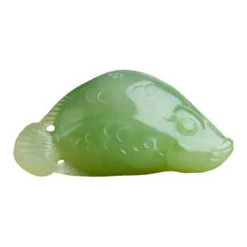 Treasure Pendants Green Jade Unisex