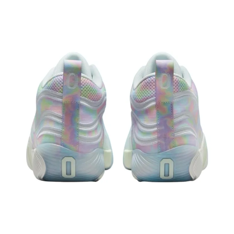 Jordan Tatum 3 Cushioned Slip Resistant Low Top Basketball Shoes Unisex White Green Gray-4