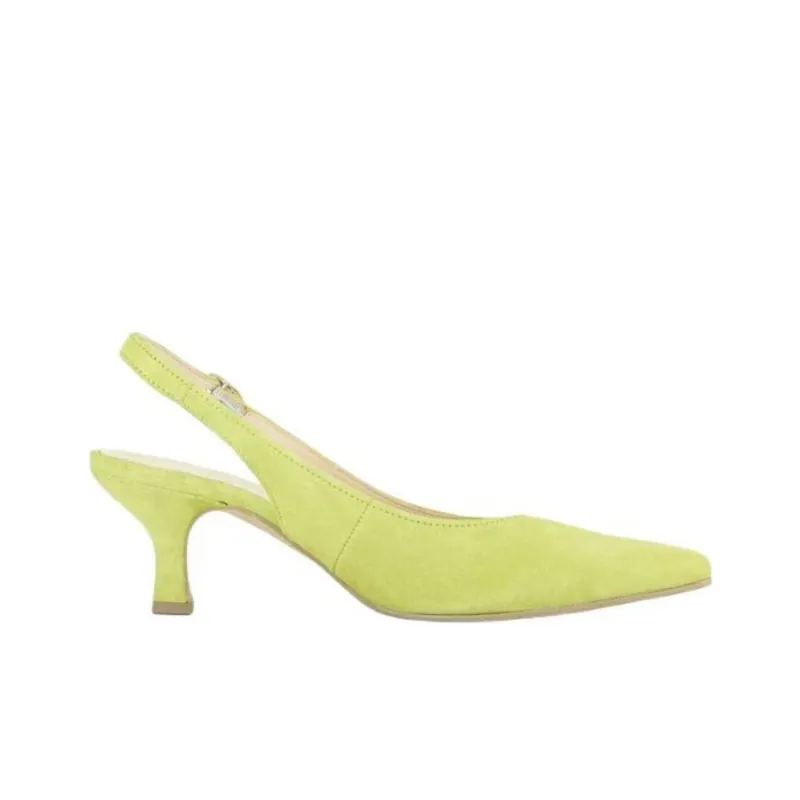Gabor Fashion Chunky Heel High Heels 6cm Women's Light Green-1