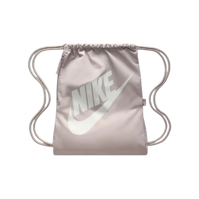 Nike Polyester Backpack Unisex Preppy Gray & Summit White-0