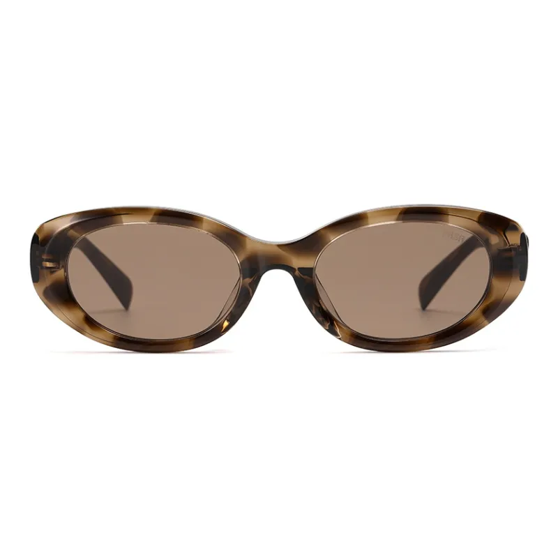 Prsr Plate Frame Oval Sunglasses Unisex-10