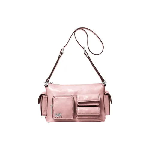 MICHAEL KORS Cow Leather Leather Shoulder Bag Crossbody Bag Small Size Women's Pink
