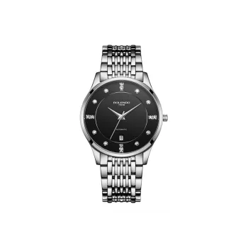 ROLENDO R Automatic Mechanical Movement Stainless Steel Watchband Watch Men's Watches Silver Dial RG7077