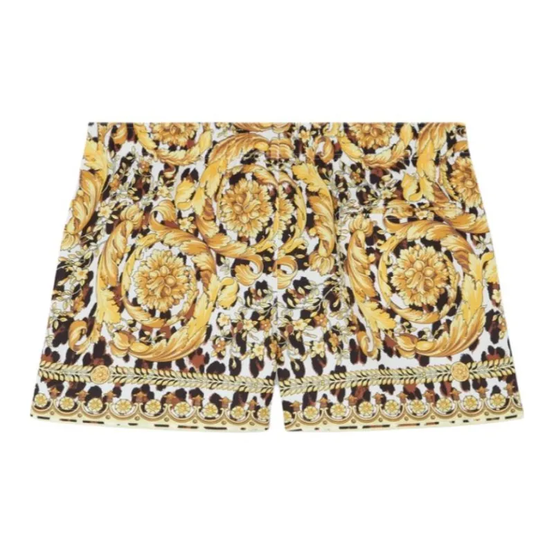 VERSACE Wild Barocco print Swim Shorts-1