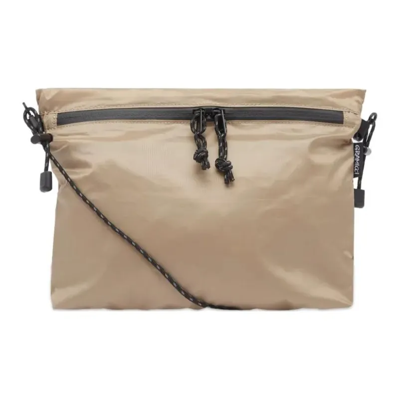 Gramicci Polyester Crossbody Bag, Shoulder Bag Regular Men's Dark Umber-0