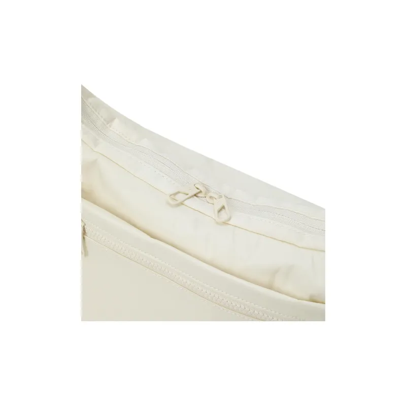 DESCENTE Nylon Hobo Bag Shoulder Bag Women's Ivory-5