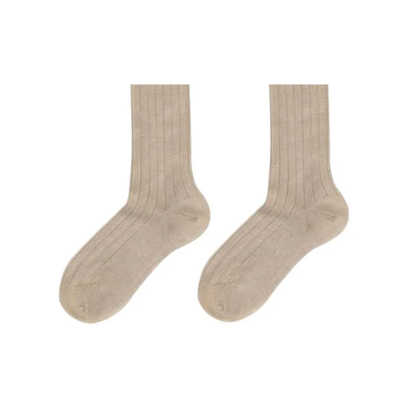 MIU MIU Knee High Socks Women's 1 Pack Brown-2