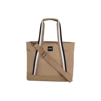 BOSS Logo appliqué Canvas Changing Bag