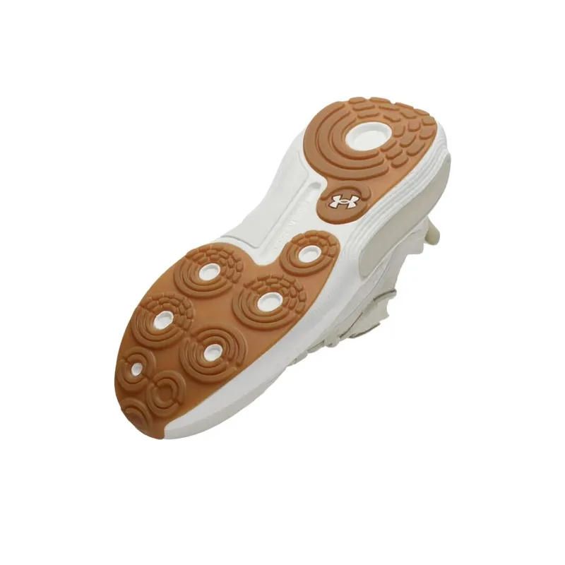 Under Armour Phantom 4 Anti-Slip Wear-Resistant Low-Top Casual Shoes Women's Beige-3