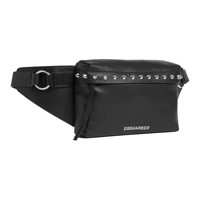 DSQUARED2 Spike studded Belt Bag-1