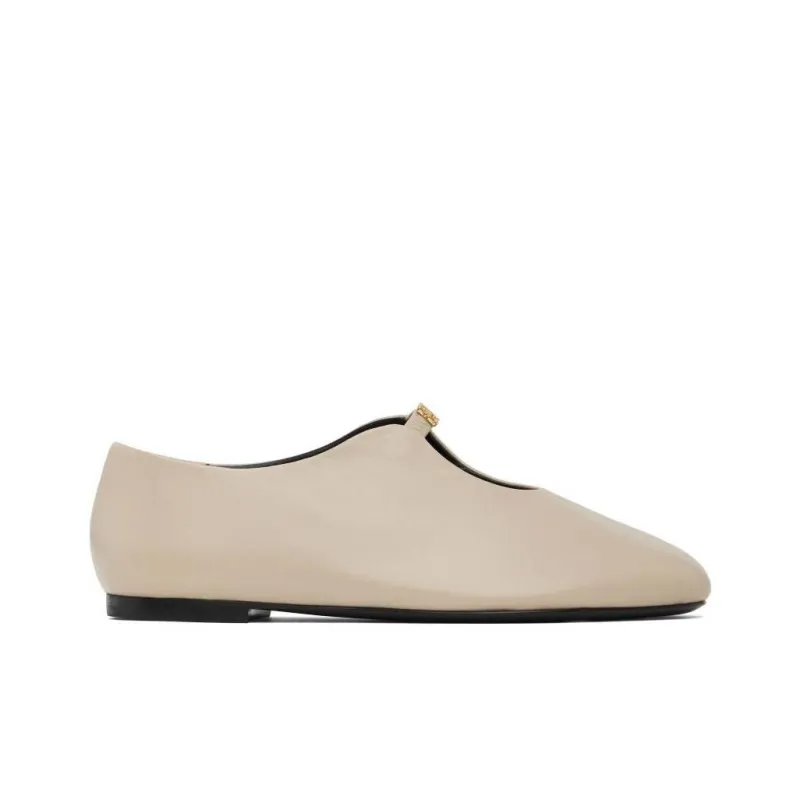 Givenchy 4G Liquid Casual Single Shoes Women's Beige-1