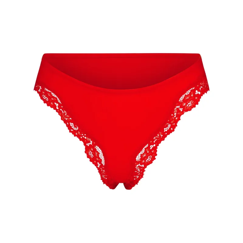SKIMS Valentine's Day Collection SS25 TANGA Underpants Women's 1 Pack CAYENNE/Kayene-0
