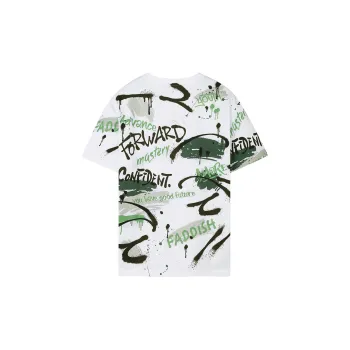 HLA T Shirts Men Ecru Pattern Q6