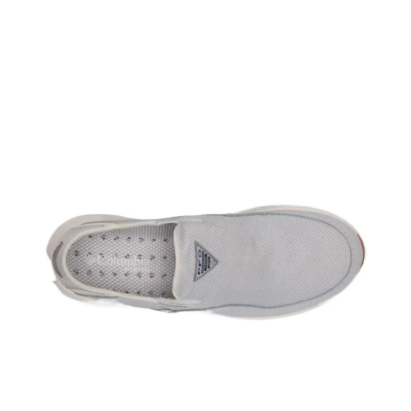 Columbia Bahama Slip Resistant Low Top Casual Shoes Men's Gray Ice-3