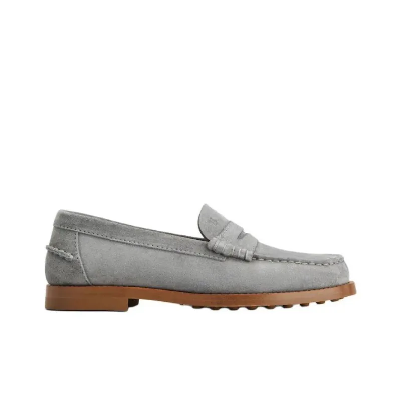 TOD'S Square Toe Penny Loafers Women's-1