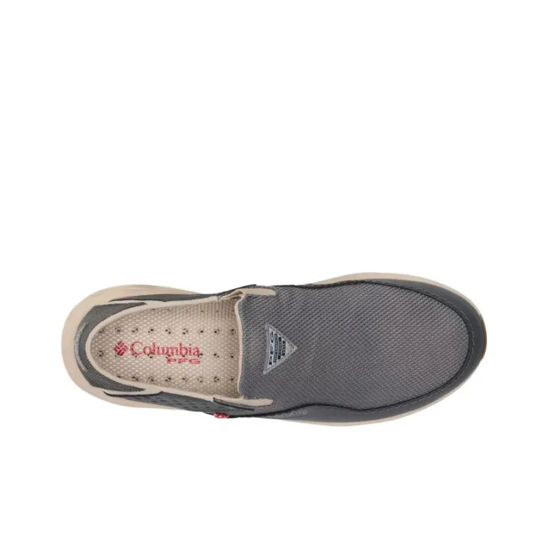 Columbia Bahama Slip Resistant Low Top Casual Shoes Men's Gray Black-3