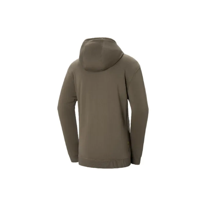 SALOMON Sweatshirt Men's Heather Mushroom Brown-1