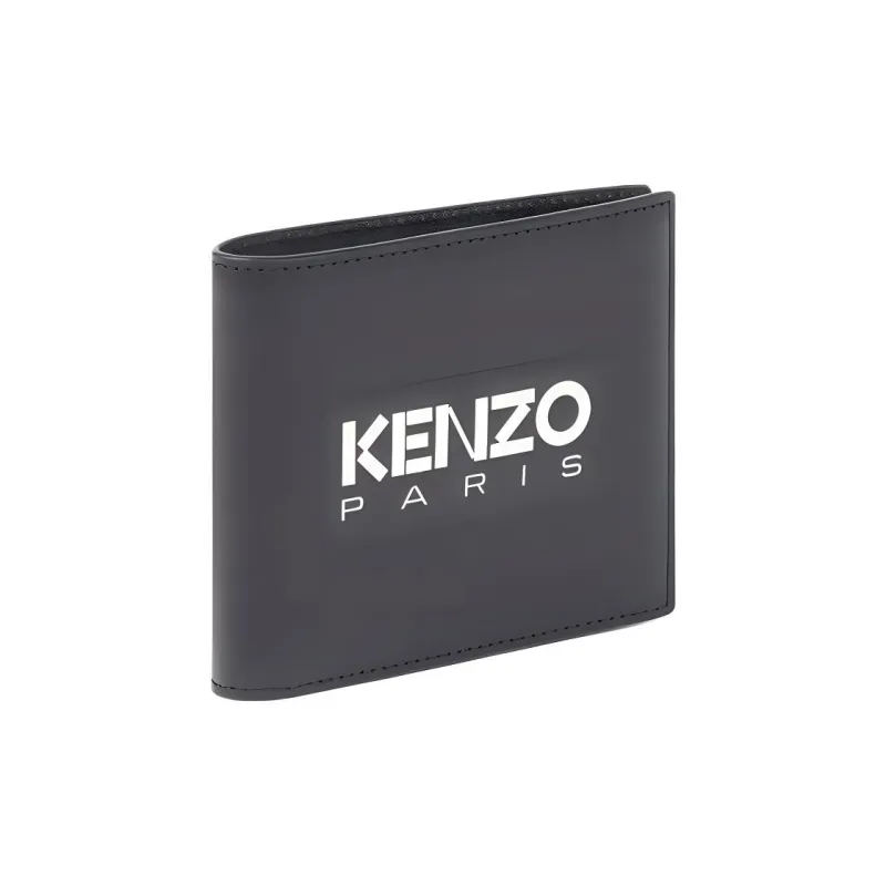 KENZO Logo Embossed Bi Fold Wallet-0