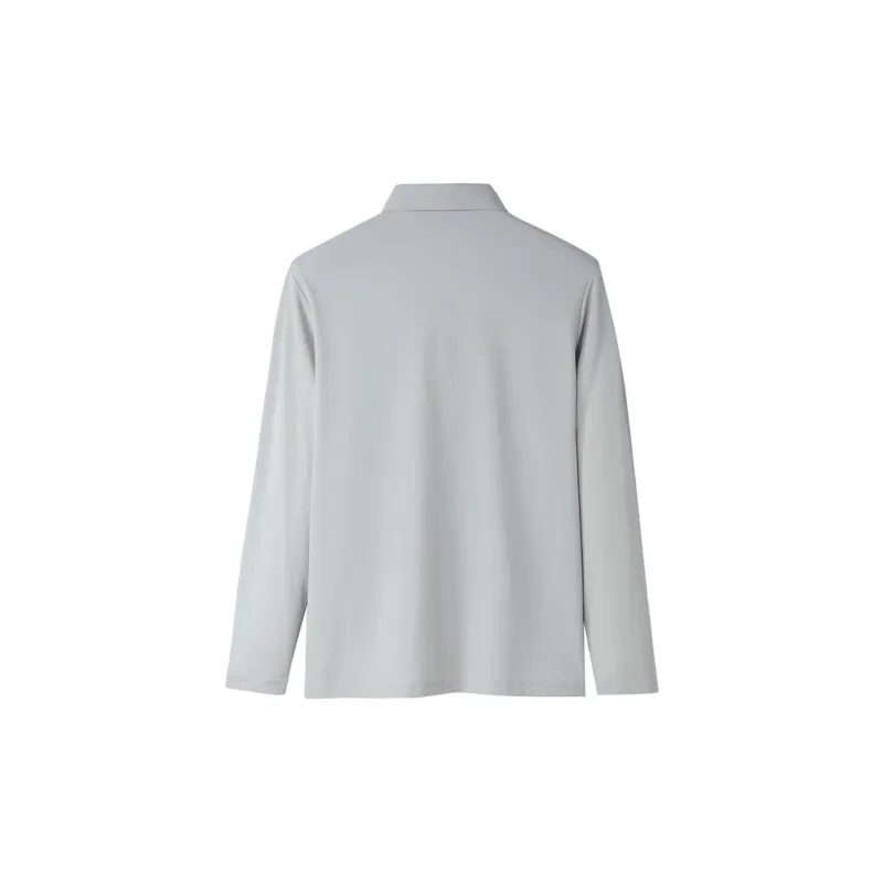 HLA Polo Shirt Men's Light Gray-1
