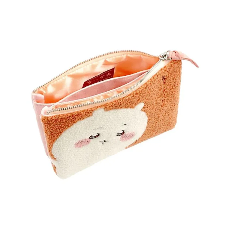 Chiikawa Cotton Clutch Women's Brown-3