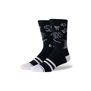 Stance Mid Calf Socks Unisex 1 Pack Black
