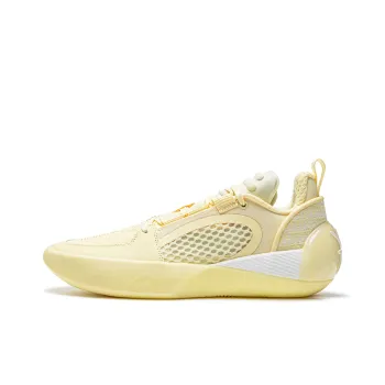 LiNing All City 12 Encore Cushioned Slip Resistant Lightweight Low Top Basketball Shoes Men's Crayon Yellow