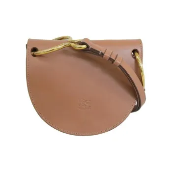 Il Bisonte Leather Shoulder Bag Women's Brown