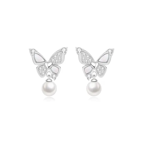 MOLADY S925 Silver Earrings Women's